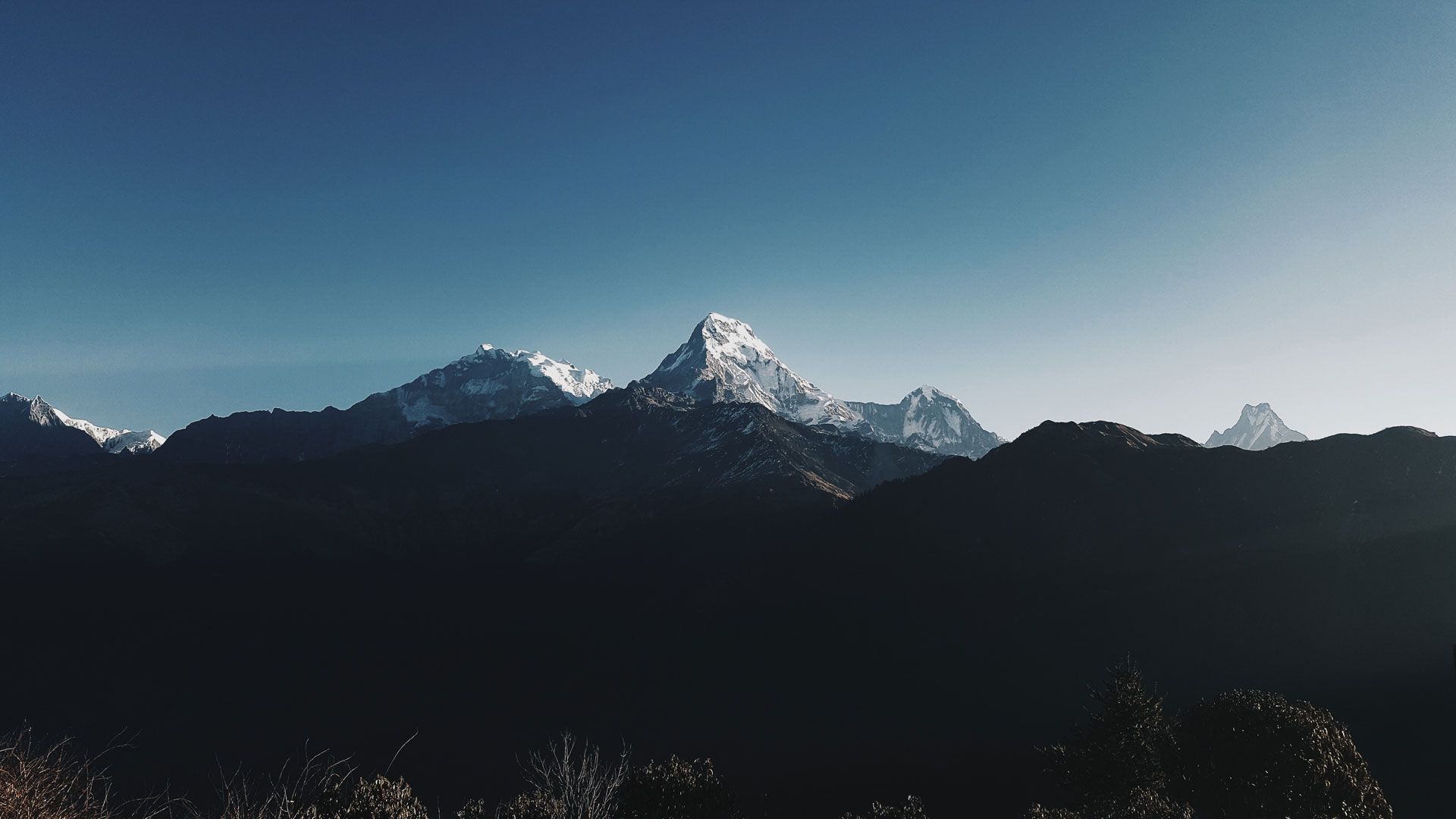 Annapurna South from Poon Hill