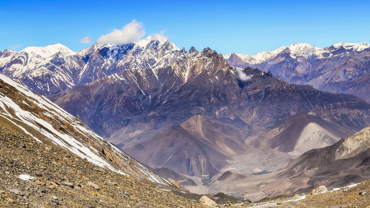 Mountain Range of Himalayas
